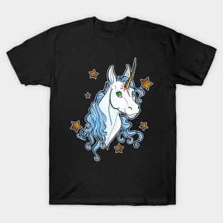 Star Unicorn Blue T-Shirt